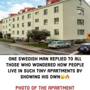 Swedish Man Shows Tiny Apartment