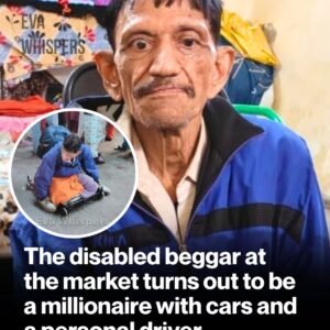 Disabled Beggar Turns Out to Be a Millionaire with Cars and a Personal Driver