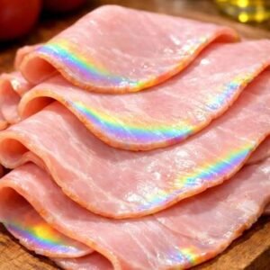 Rainbow Sheen on Ham