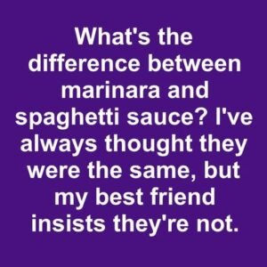 Marinara vs Spaghetti Sauce