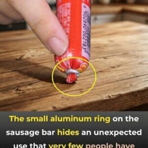 Metal Ring on Sausages