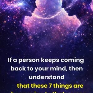 When Someone Keeps Appearing in Your Thoughts