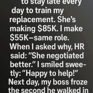 I Was Asked to Train My Higher-Paid Replacement — So I Taught My Boss an Unexpected Lesson