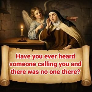 The meaning of hearing your name called when no one is present.