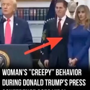Billionaire’s ‘creepy’ moment with Trump goes viral