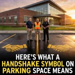 A new symbol is showing up on some parking spaces!..See more