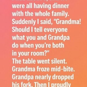 The Night Everyone Discovered My Grandpa’s Hidden Talent.