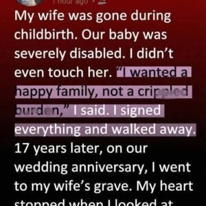 After seventeen years, a father returns to ask for forgiveness
