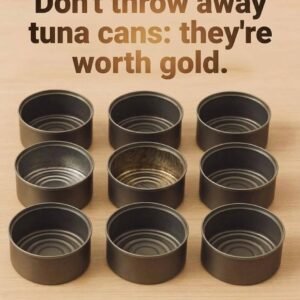 Don’t throw away your tuna cans, they’re worth their weight in gold at home: how to reuse them