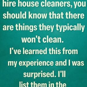 My Experience Hiring Professional House Cleaners for the First Time