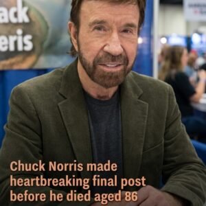 Chuck Norris Leaves Heartbreaking Final Post Before Passing Away At 86 Shocking Fans Worldwide As The Legendary Actor And Martial Arts Icon Shares A Farewell Message Reflecting On His Life, Legacy, And Unforgettable Career While Sparking An Outpouring Of Emotion, Tribute, And Reflection From Admirers Around The Globe Mourning The Loss Of A Cultural Legend