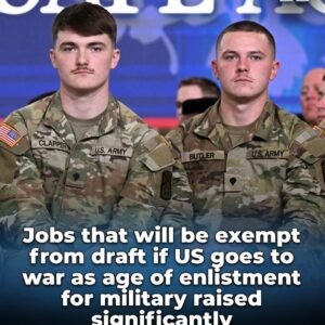 Jobs That Could Be Exempt From A US Military Draft Revealed As Certain Roles Like Ministers, Elected Officials, And Some Essential Workers May Avoid Service While Others With Medical Conditions, Disabilities, Or Strong Religious Objections Could Also Qualify Raising Questions About Who Would Actually Be Called If War Escalates And Conscription Becomes Reality
