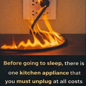 Unplug Appliance at Night