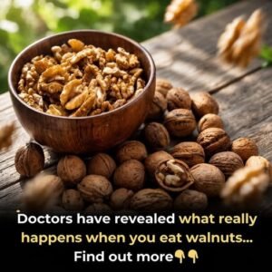 Doctors reveal that eating walnuts causes