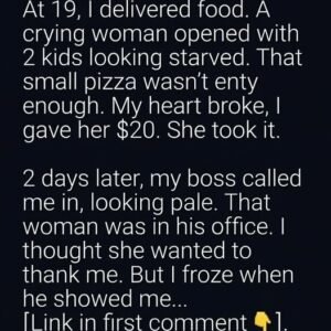A Young Delivery Driver Offered His Last Twenty Dollars to a Struggling Stranger Expecting Nothing in Return