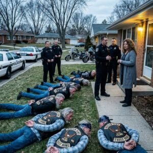 Motorcycle Club Arrested After Protecting A Waitress When Police Refused Help