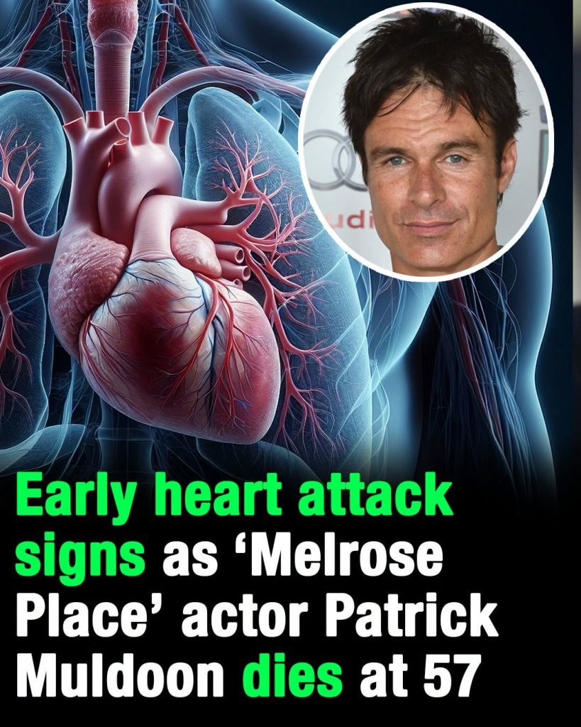 Early heart attack signs as ‘Melrose Place’ actor Patrick Muldoon dies ...