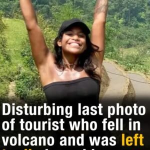 Disturbing last photo of tourist who fell in volcano and was left to die by guide