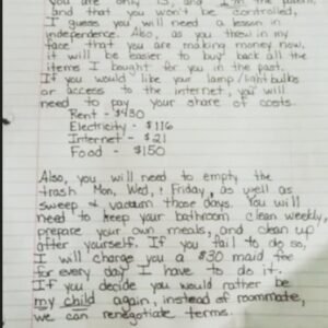 Mother’s thoughtful message to her son sparks attention online