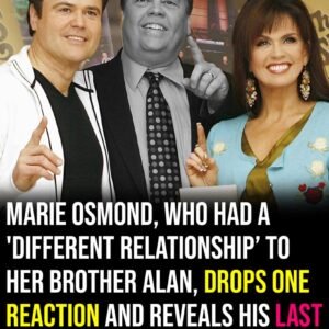 Marie Osmond, who had a ‘different relationship to her brother’, reveals his last words to her before dying