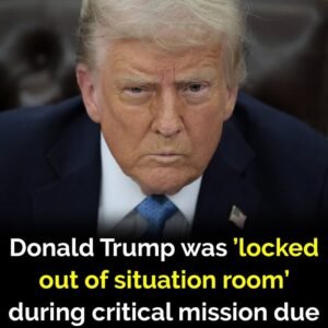 Donald Trump locked out