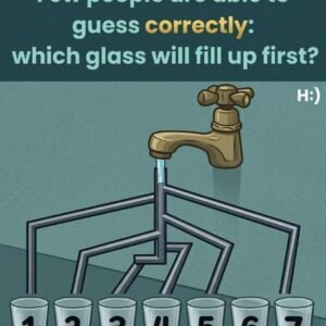 Puzzle Answer Explained: Which Glass Will Fill First? The Trick Behind the Pipes Puzzle and Why the Correct Solution Is That No Glass Fills Because All Paths Are Blocked, Revealing How Careful Observation Beats Quick Assumptions in Visual Logic Challenges