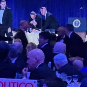 Trump Rushed Off Stage At White House Correspondents’ Dinner