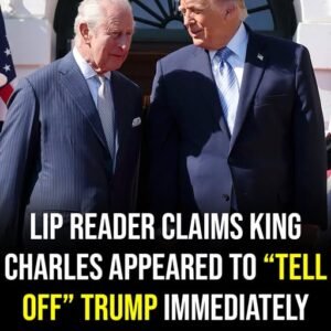 Lip reader claims King Charles appeared to “tell off” Trump immediately after they met