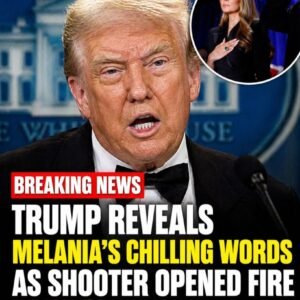Trump Shares Melania’s Reaction After White House Dinner Scare
