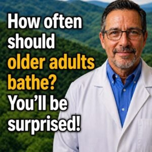 How often should people over 70 bathe? 7 key things to know