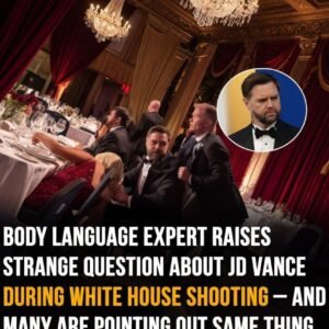 JD Vance rushed out first as Trump remains seated during White House dinner shooting