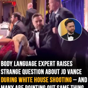 Body Language Expert Questions JD Vance’s Evacuation During White House Shooting Incident