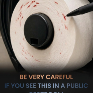 Public Restroom Alert: Why You Should Avoid Toilet Paper With Suspicious Stains—Experts Warn That Contaminated Paper May Carry Bacteria, Viruses, or Residue From Improper Handling, Increasing the Risk of Infection, Skin Irritation, and Hygiene Issues, Highlighting the Importance of Checking Cleanliness and Using Safer Alternatives to Protect Your Health in Shared Spaces