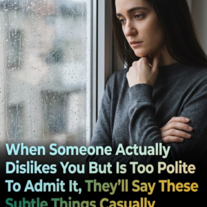 10 Subtle Signs Someone May Not Like You (Even If They Don’t Say It Out Loud): Changes in Eye Contact, Short or Delayed Replies, Avoiding Plans, Limited Emotional Engagement, Minimal Effort in Conversation, Closed Body Language, Lack of Curiosity About You, Frequent Distractions, Forced Politeness, and Inconsistent Communication—Highlighting How Behavior Often Communicates More Than Words, While Still Leaving Room for Misinterpretation and Context
