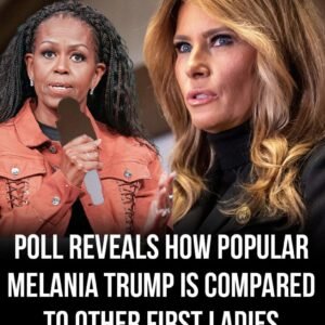 New poll reveals how popular Melania Trump is compared to other First Ladies