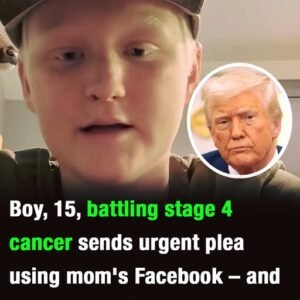 A 15-year-old boy fighting stage 4 cancer shared an urgent message through his mother’s Facebook account, which has now reportedly gained attention from Donald Trump. – Terbv