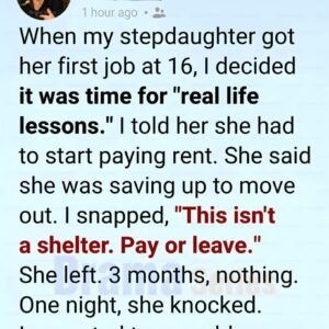 Part2: I Kicked My Stepdaughter Out ‘to Teach Her a Lesson’—What She Brought Back Broke Me