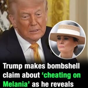 Trump makes bombshell claim about text to Melania as he reveals message on his phone