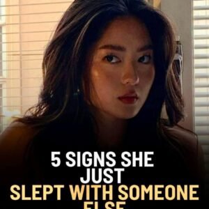 5 signs she just slept with someone else