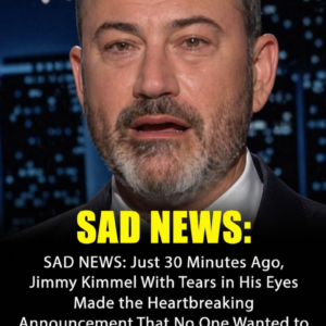 SAD NEWS Just 30 Minutes Ago, Jimmy Kimmel with tears in their eyes made the sad announcement!