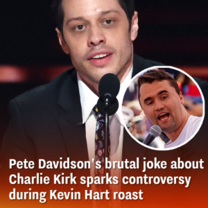 Pete Davidson’s brutal joke about Charlie Kirk sparks controversy during Kevin Hart roast
