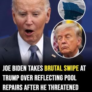 Joe Biden takes brutal swipe at Trump over Reflecting Pool repairs after he threatened vandals with 10 years in prison
