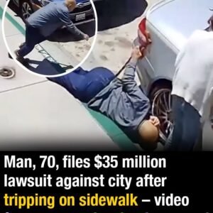 Man, 70, files  million lawsuit against city after tripping on sidewalk – video footage reveals what happened