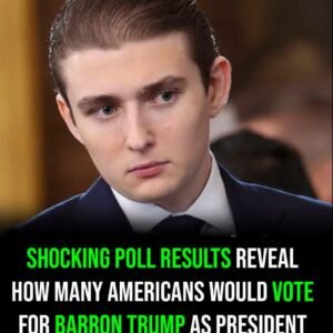 Shock poll reveals how many Americans would want Barron Trump as future President