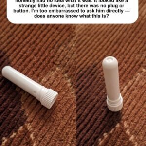 I found this tiny white stick in my son’s room and was too embarrassed to ask him does anyone know what it is?